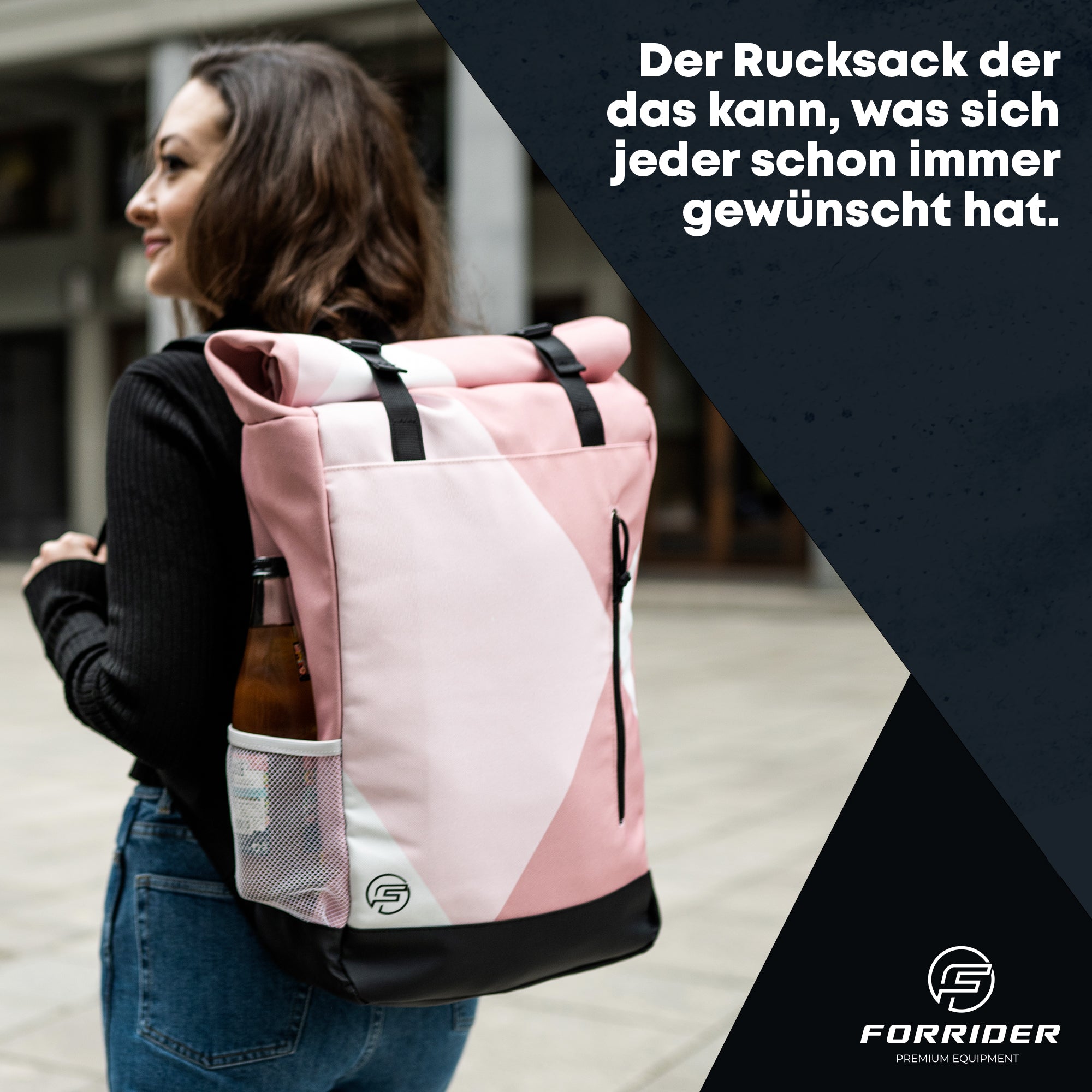 Forrider Rolltop Rucksack - Der Rucksack, der kann was du willst!