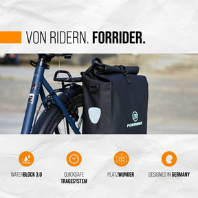 Basic Gepäckträgertasche - Dein Alltagsbegeleiter!