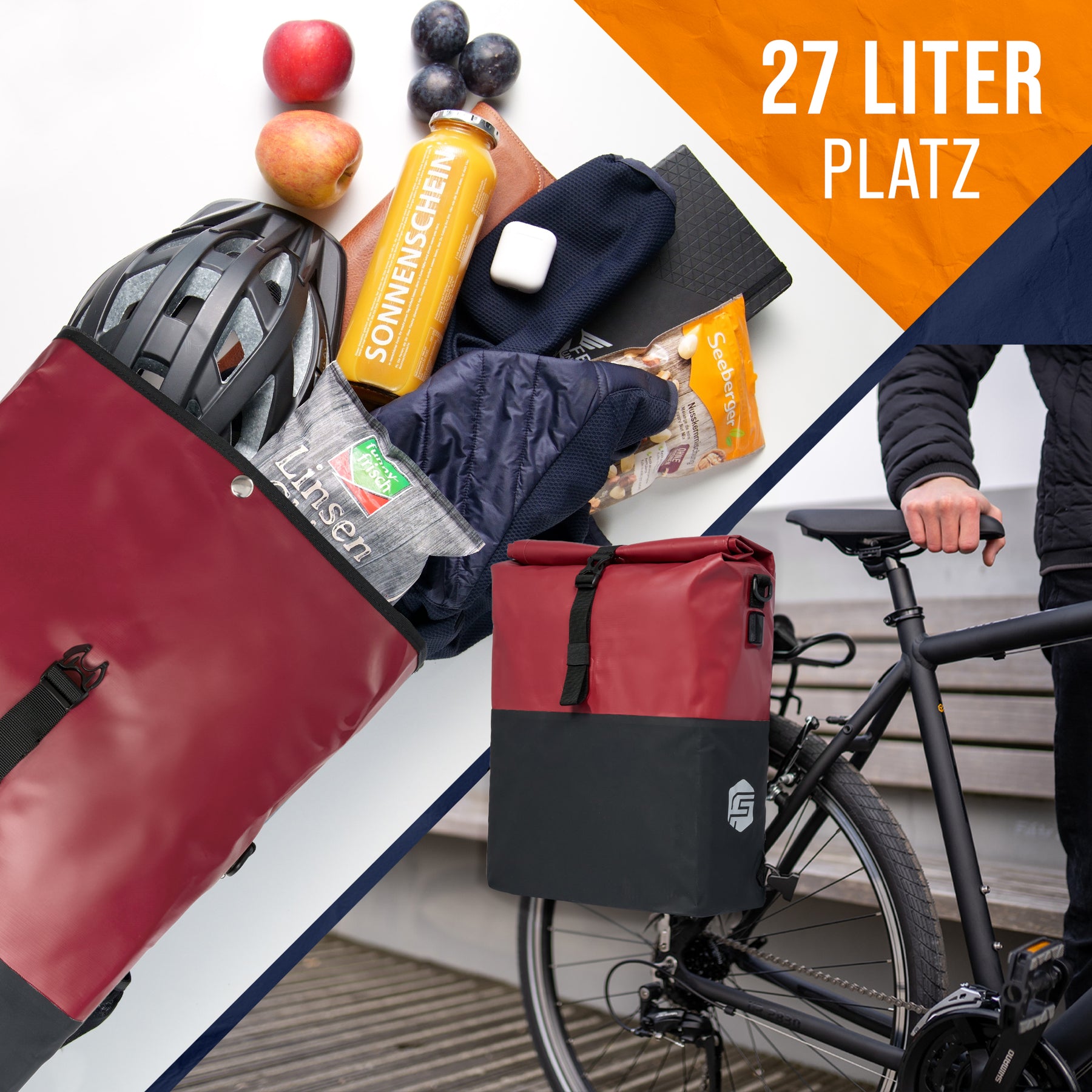 3in1 Urban Explorer Fahrradtasche - mit neuem Design