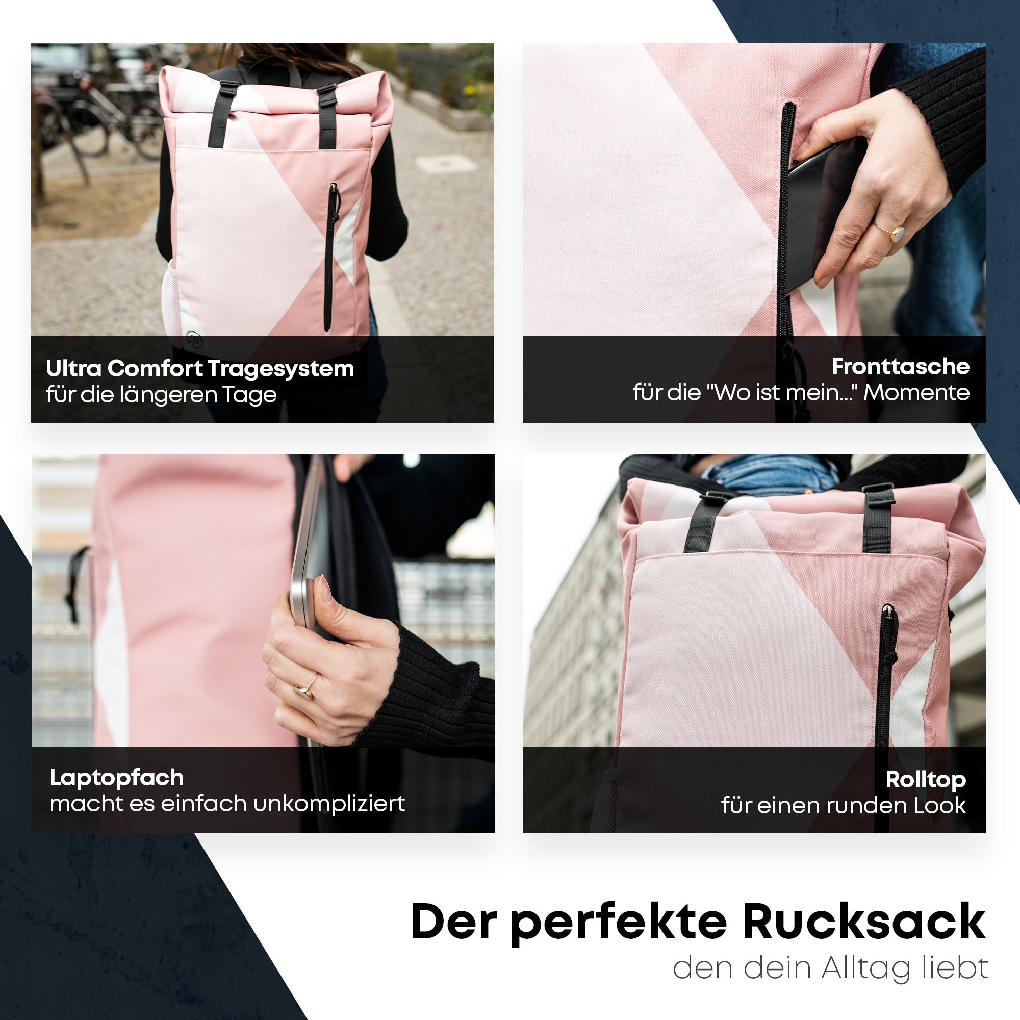 Forrider Rolltop Rucksack - Der Rucksack, der kann was du willst!