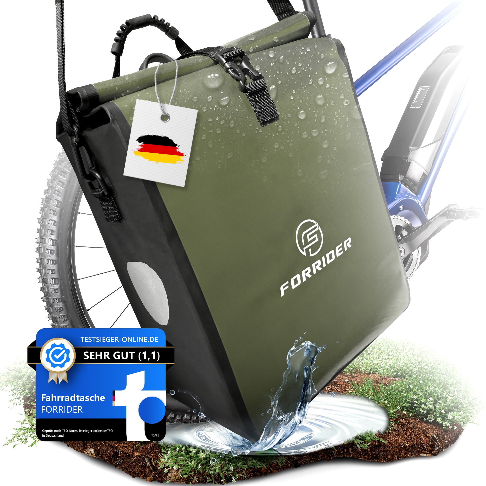 forrider fahrradtasche kaufen Basic Gepäckträgertasche