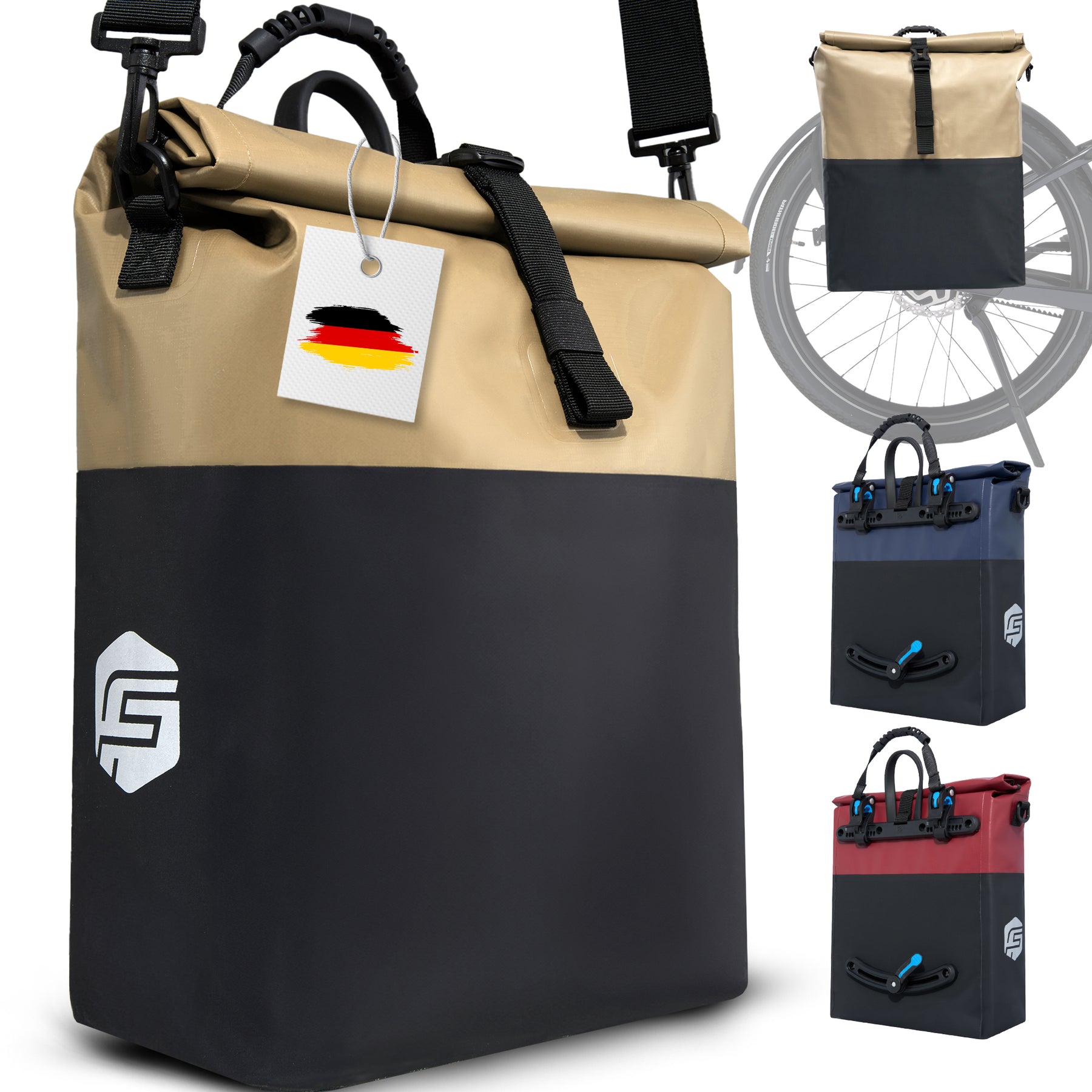 Basic Gepäckträgertasche - mit neuem Design