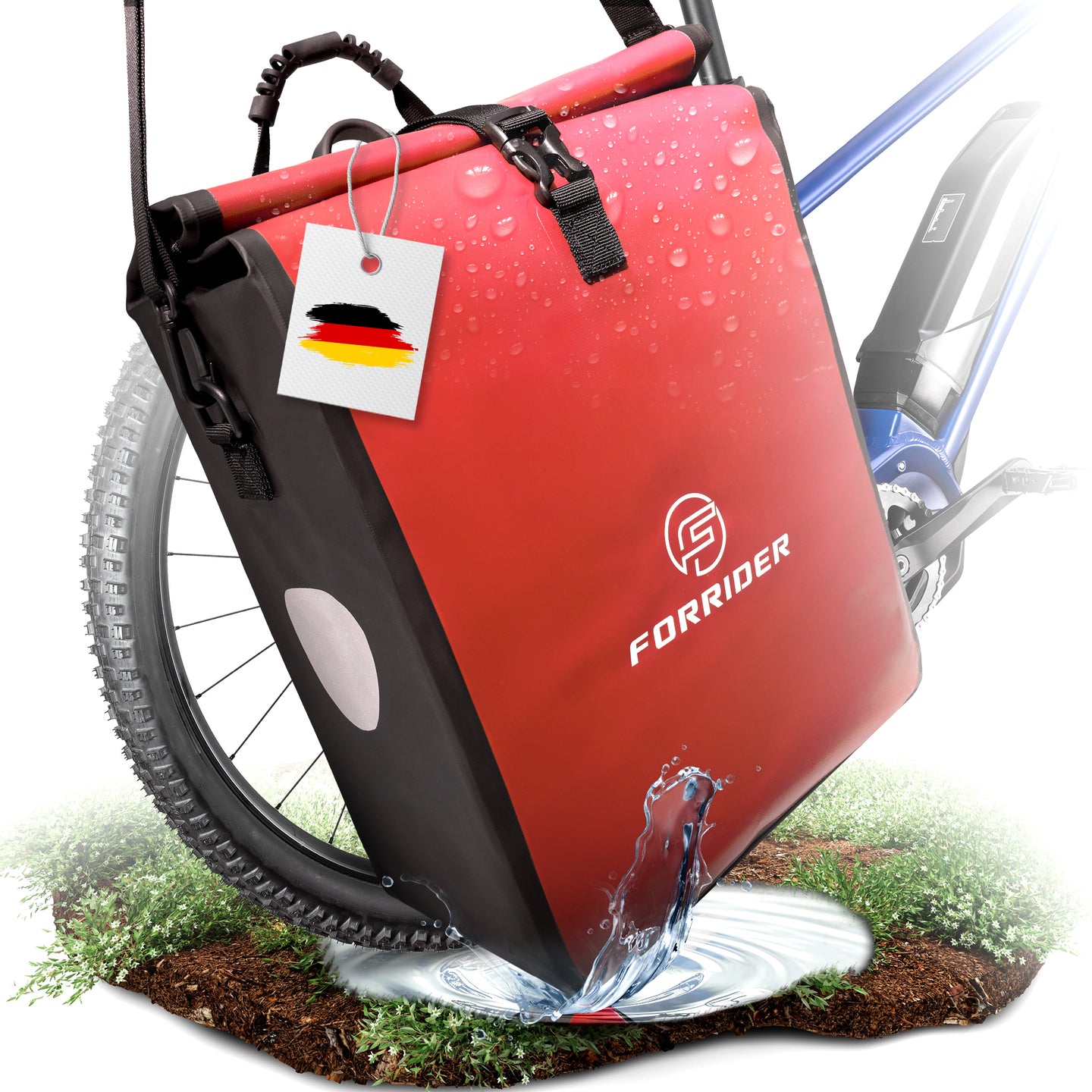 Basic Gepäckträgertasche - Dein Alltagsbegeleiter!