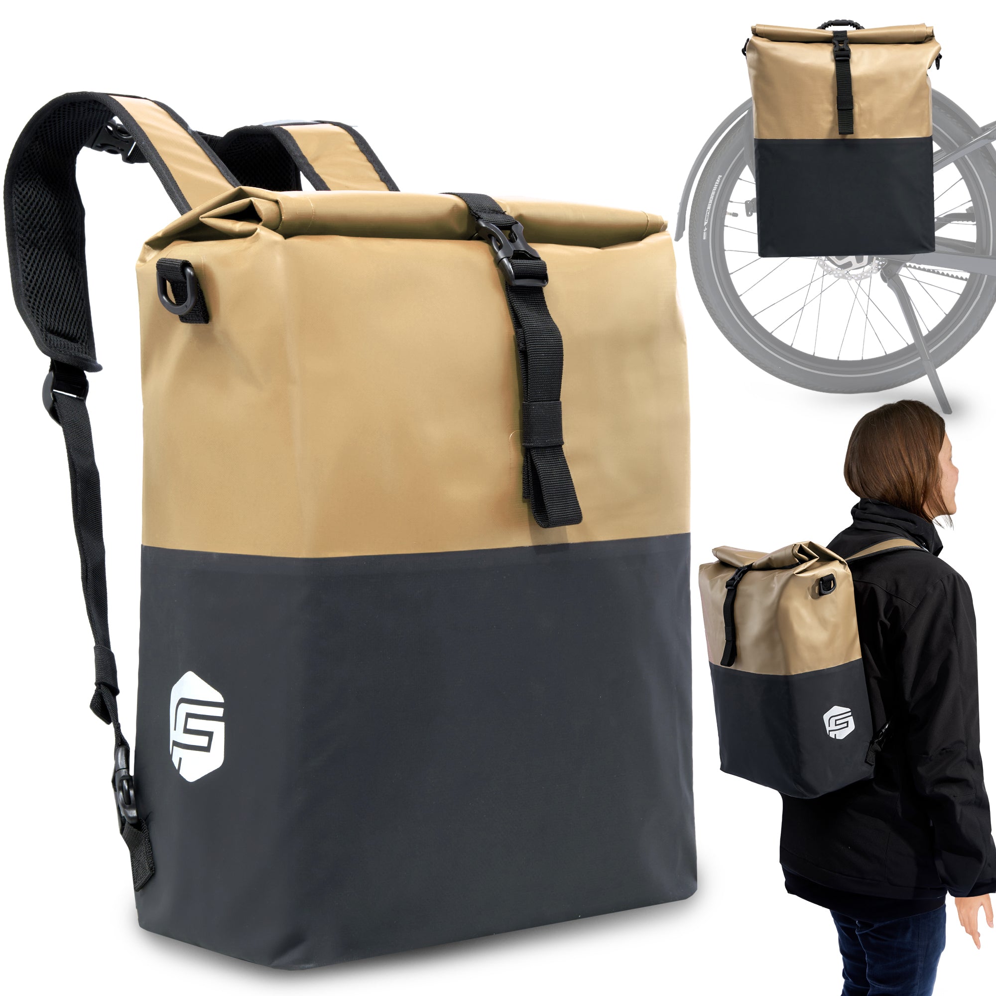 forrider fahrradtasche 3 in 1 3in1 Urban Explorer Tc Fahrradtasche