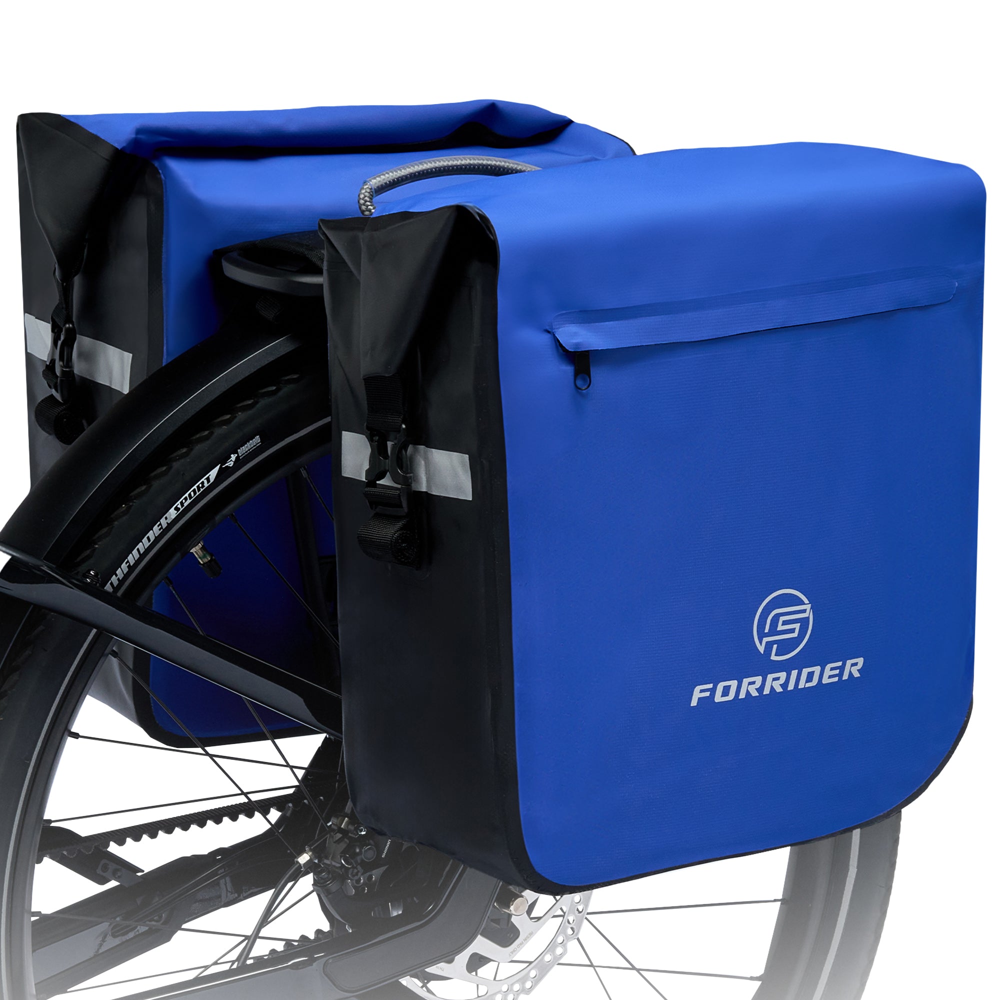 fahrradtaschen zwei Forrider 2er Set Fahrradtaschen für Gepäckträ