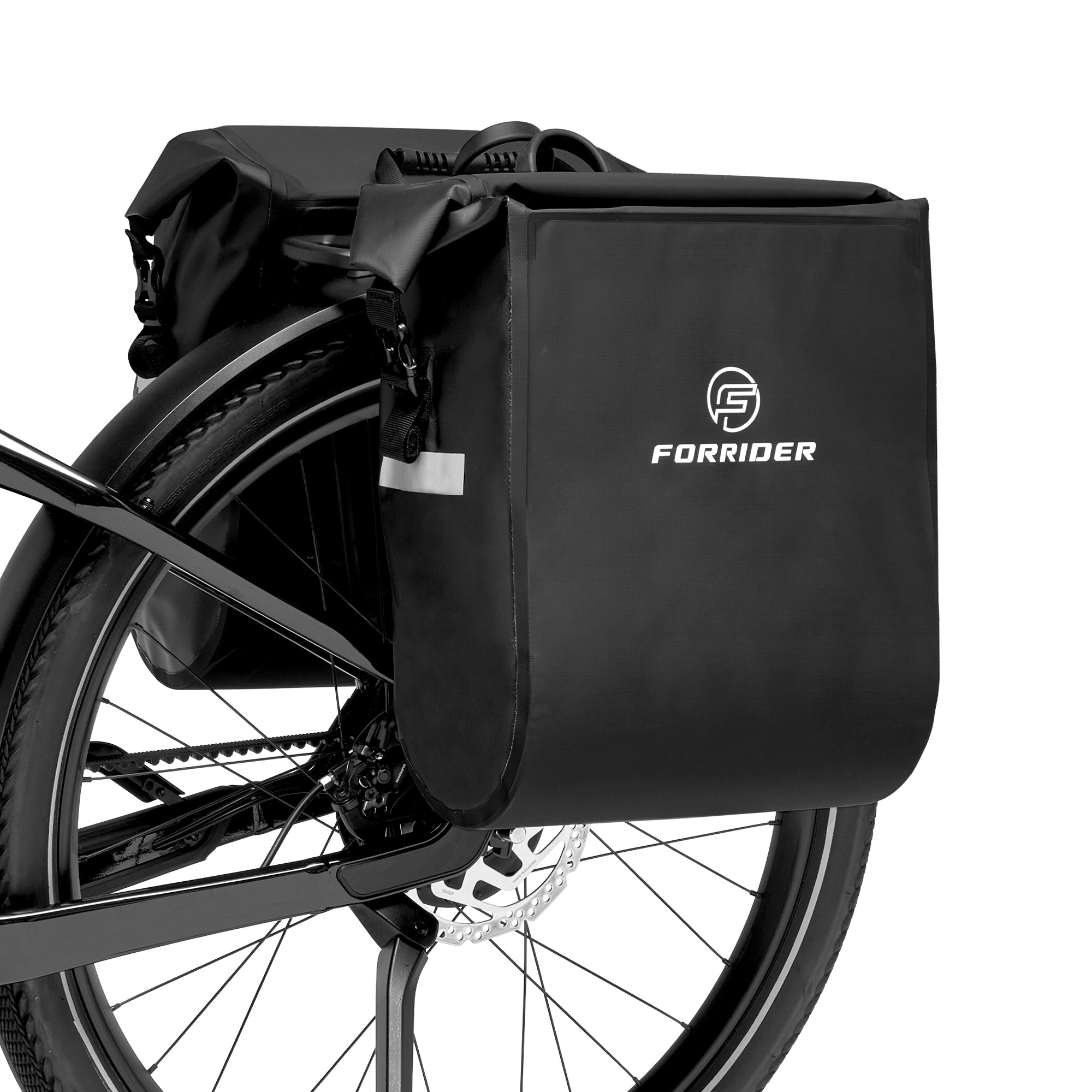 forrider 2er set fahrradtaschen Forrider Fahrradtaschen für Gepäckträger Wass
