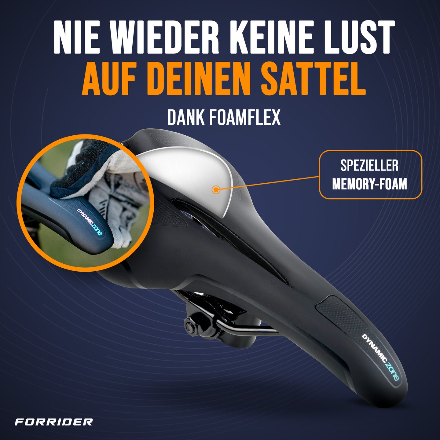 MTB Fahrradsattel