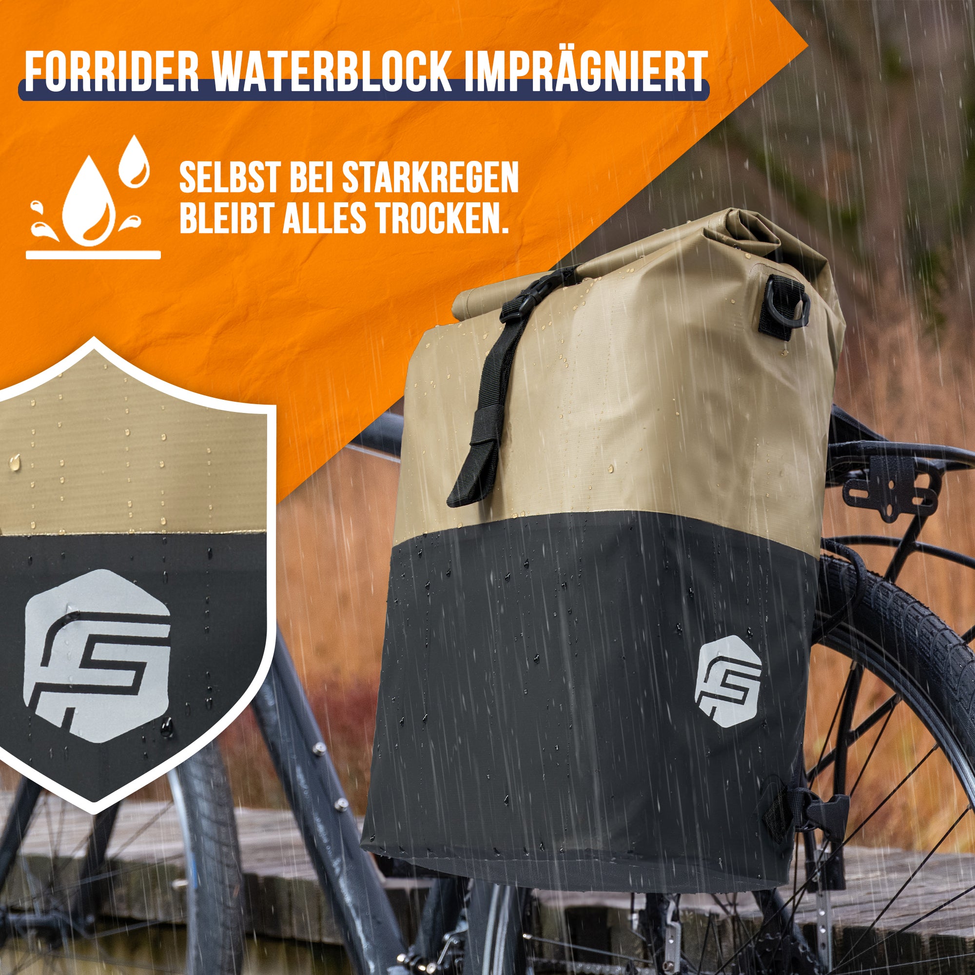 aventures fahrradtasche 3in1 Urban Explorer Tc Fahrradtasche
