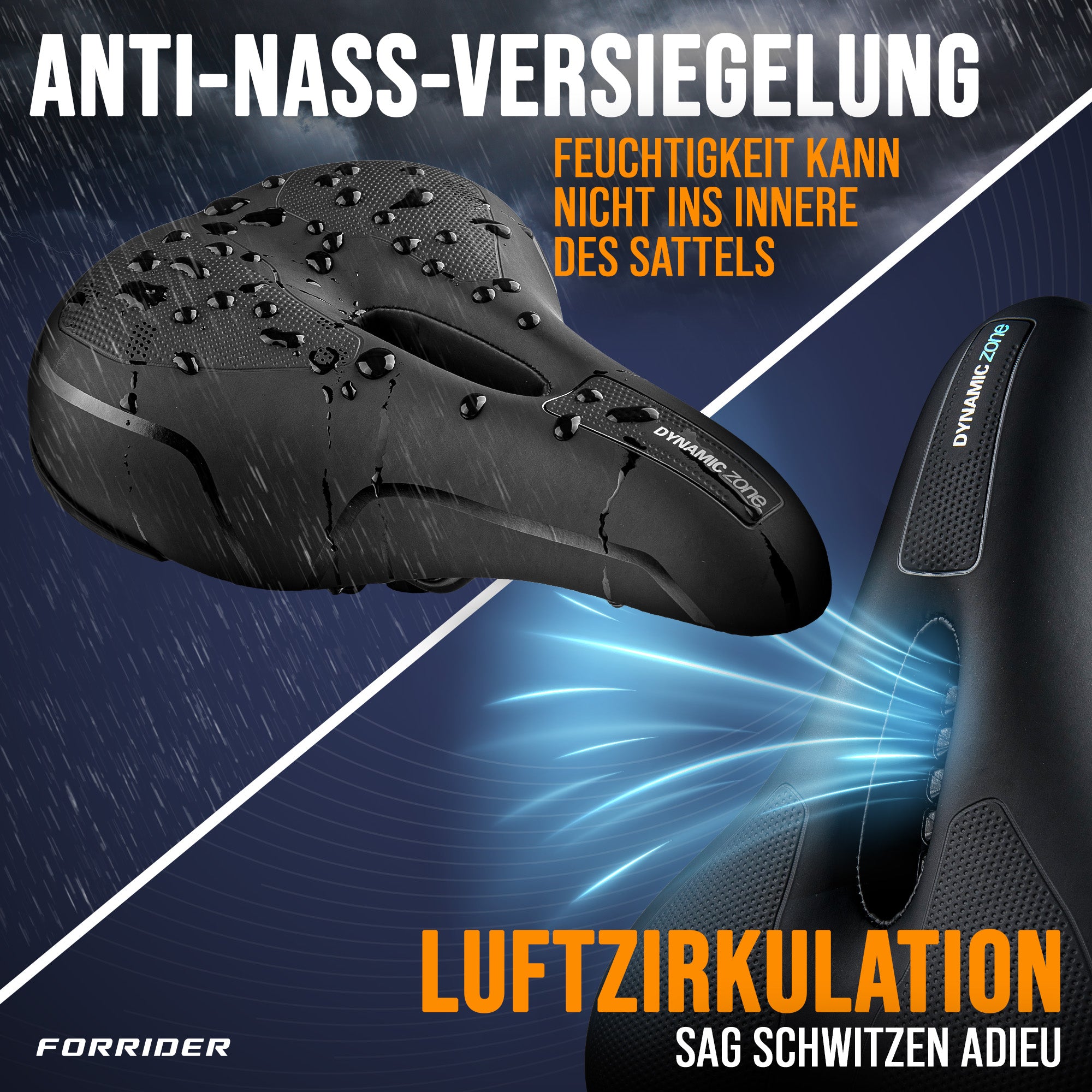 warmer fahrradsattel Trekking Fahrradsattel – Forrider
