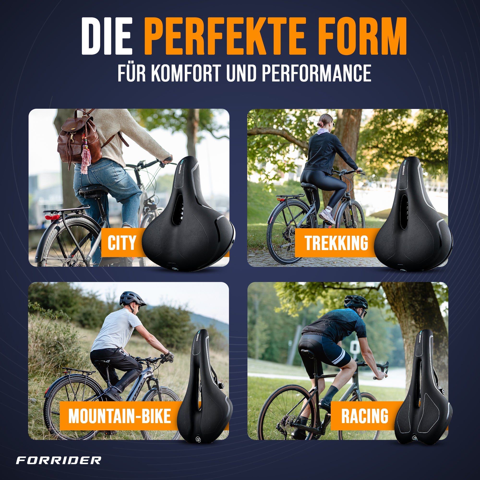 Racing Fahrradsattel