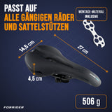 MTB bicycle saddle