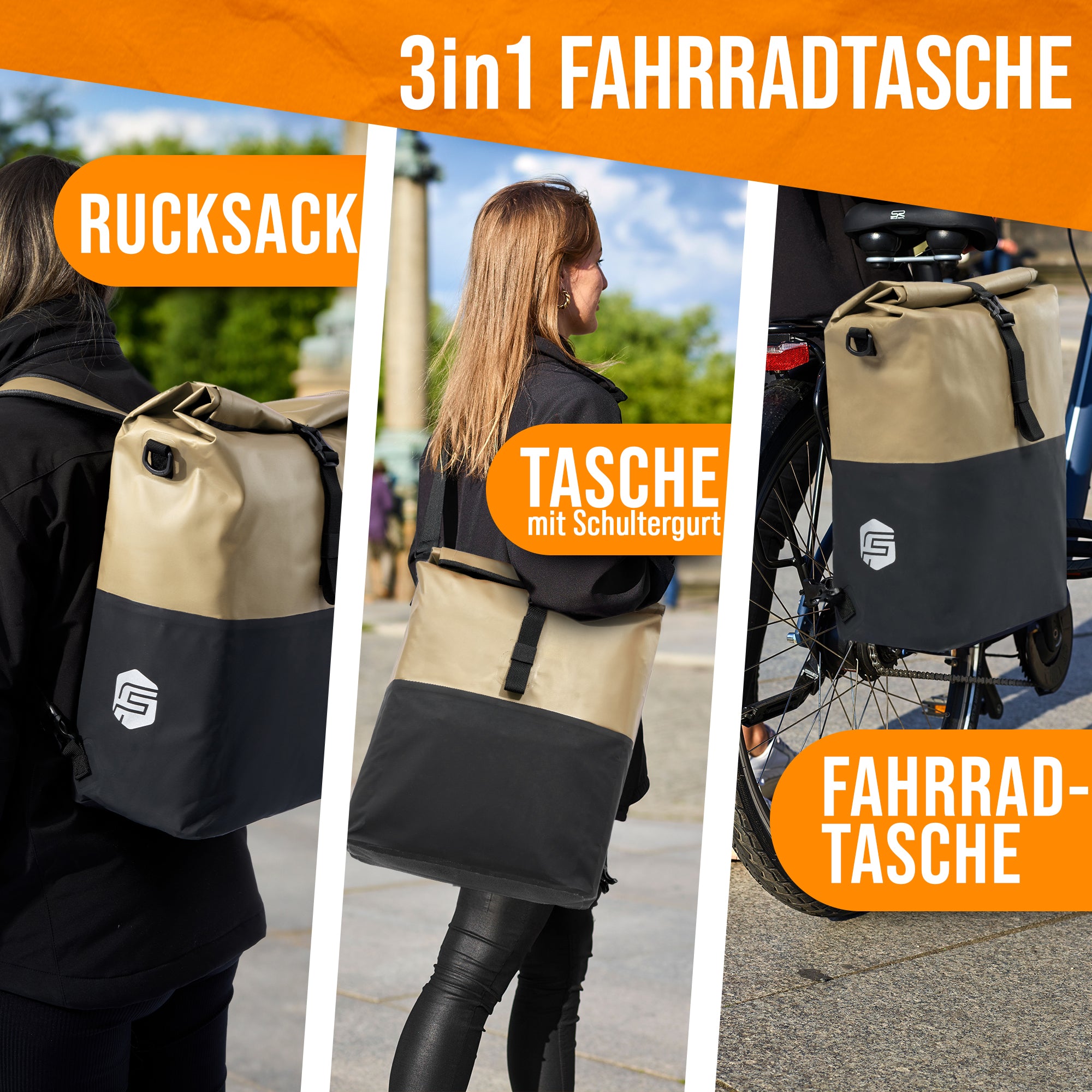 affect fahrradtasche 3in1 Urban Explorer Tc Fahrradtasche